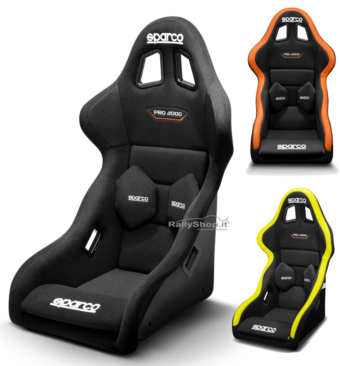Seat Sparco Pro 2000 QRT - Gaming - 008016GNR - RallyShop Italy