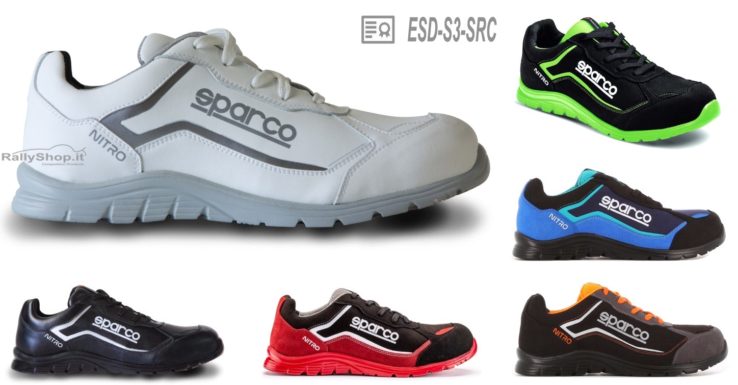 Sparco Nitro S3 Safety Shoes, Men's Fashion, Footwear, Sneakers on Carousell