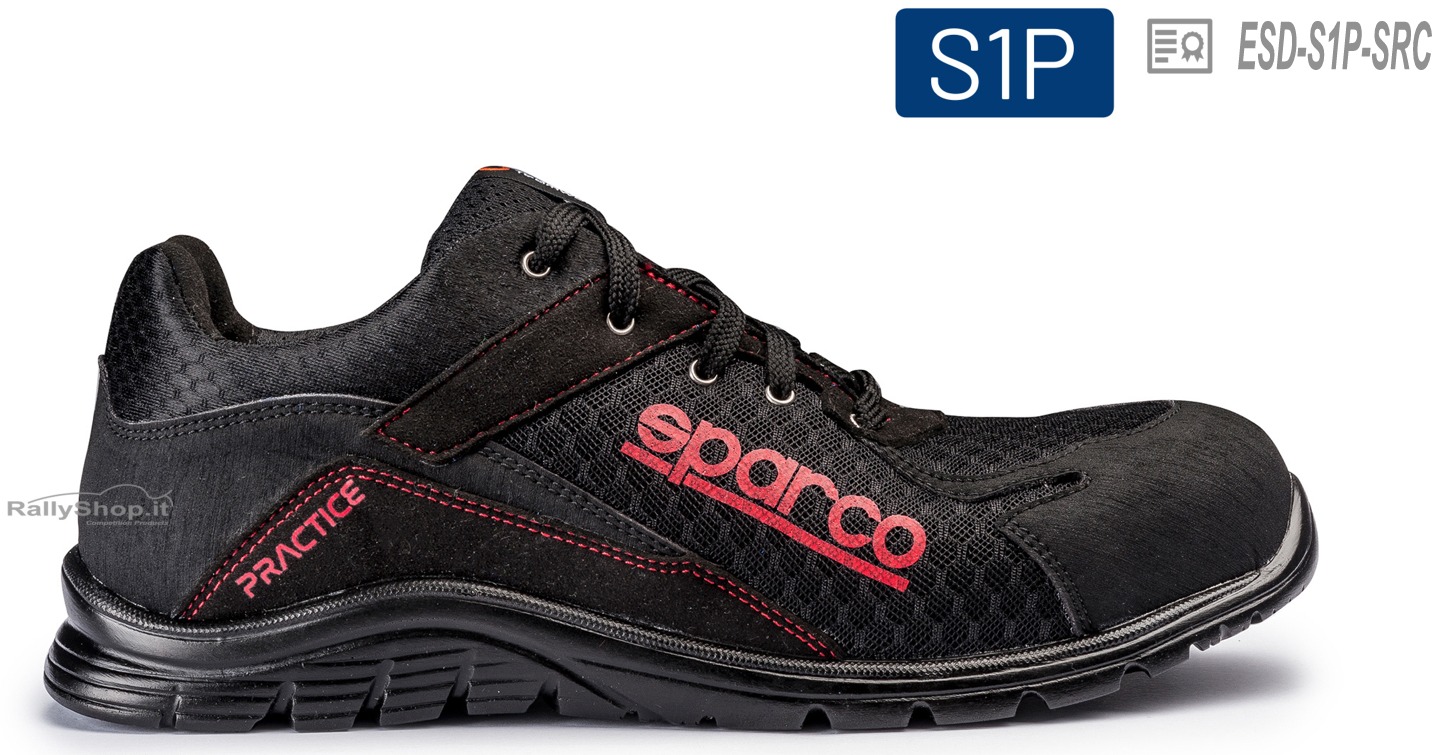 Shoe Occupational Safety Sparco Practice ESD S1P Src Light IN Style Running  ✔️