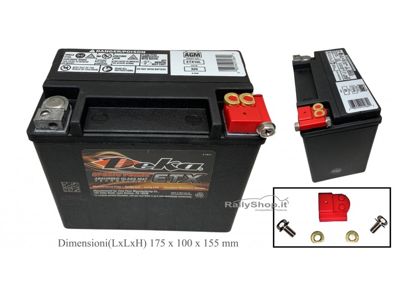 Batteria DEKA ETX16L - 325A-ETX16L