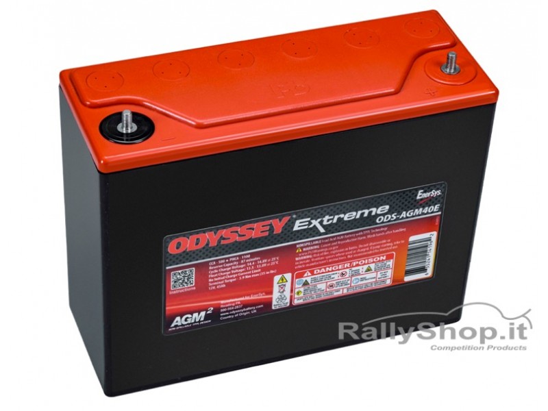 Batteria Odyssey Extreme 40  (ODS-AGM40E - PC1100)-PC1100- ODS-AGM40E