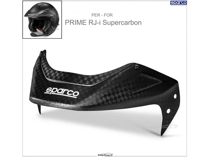 Frontino  in carbonio per casco Sparco Prime RJ-i Supercarbon-00307Z