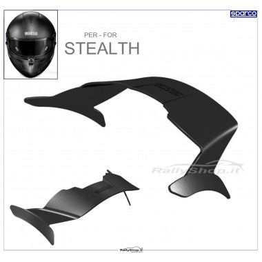 Rear Spoiler per casco Stealth RF