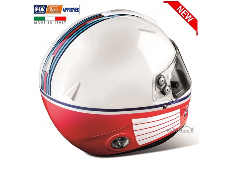 Casco Sparco AIR PRO RF-5W Martini Racing Stripes Design-003375MRB