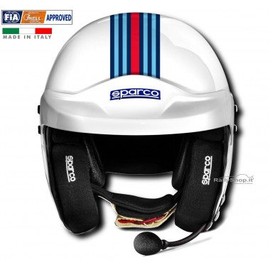 Casco Sparco AIR PRO RJ-5i Martini Racing Stripes 