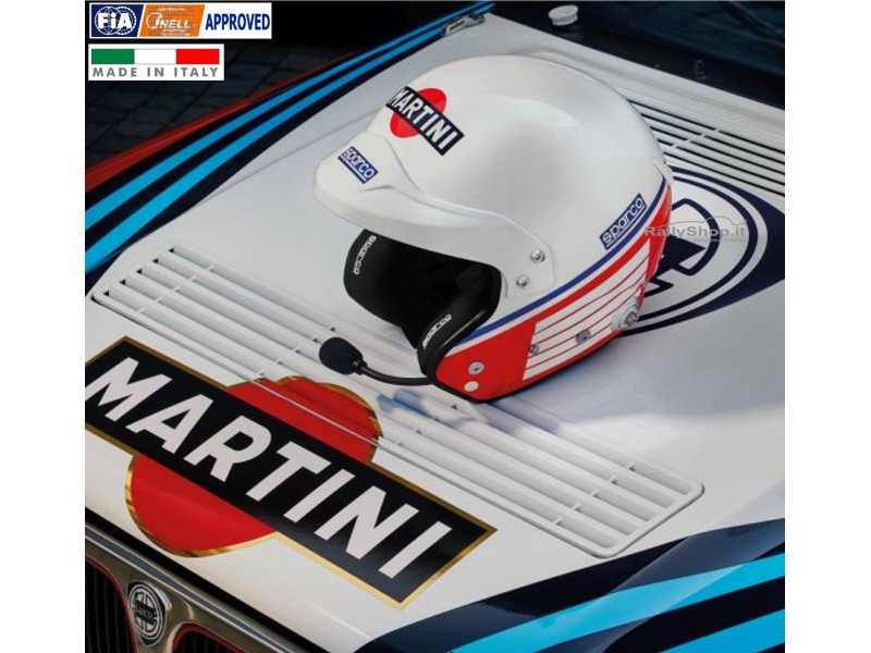 Casco Sparco AIR PRO RJ-5i Martini Racing Logo Design-003369MR