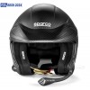 Casco Sparco FLUX RJ-i CARBON 8859-2024 ( con interfono )-BRH0001B0