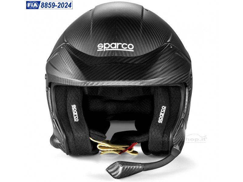 Casco Sparco FLUX RJ-i CARBON 8859-2024 ( con interfono )-BRH0001B0