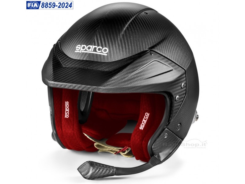 Casco Sparco FLUX RJ-i CARBON 8859-2024 ( con interfono )-BRH0001B0