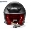 Casco Sparco FLUX RJ-i CARBON 8859-2024 ( con interfono )-BRH0001B0