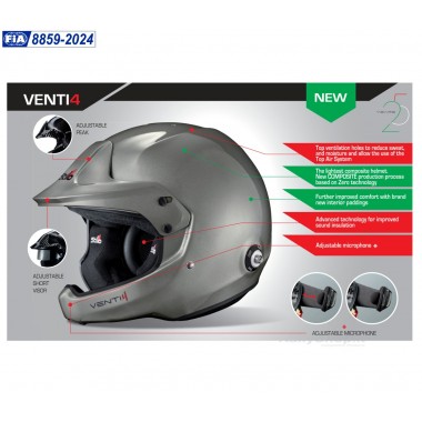 Casco Stilo Venti4 WRC Composite Rally FIA8859-202