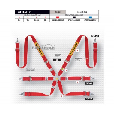 Cintura Sabelt SILVER Rally