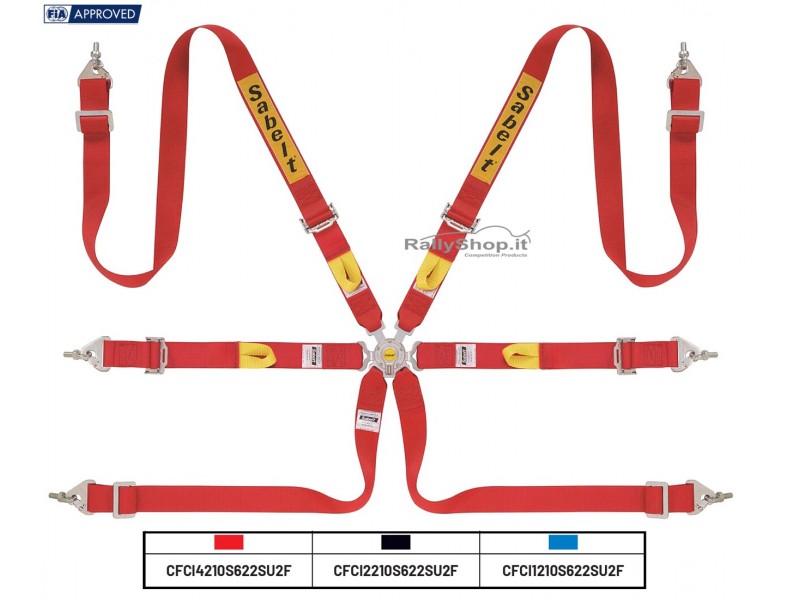 Cintura Sabelt STEEL RALLY-CFCI4210S622SU2F