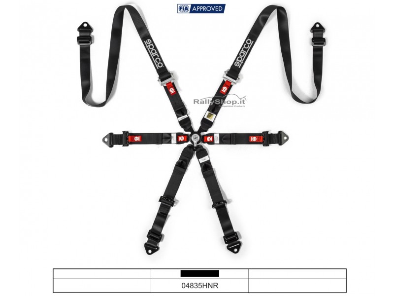 Cintura Sparco PRO H-8 Endurance-04835HNR