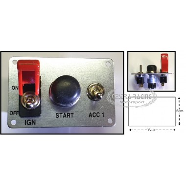 PANNELLO INTERRUTTORI RACING