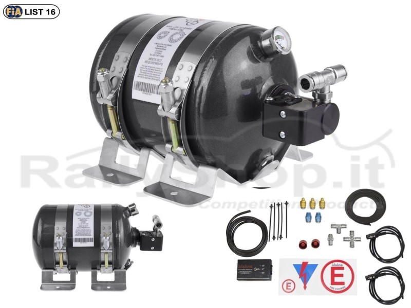 Impianto Estinzione Lifeline ZERO 360 2,25kg (  FIA lista tecnica 16 )-106-001-005