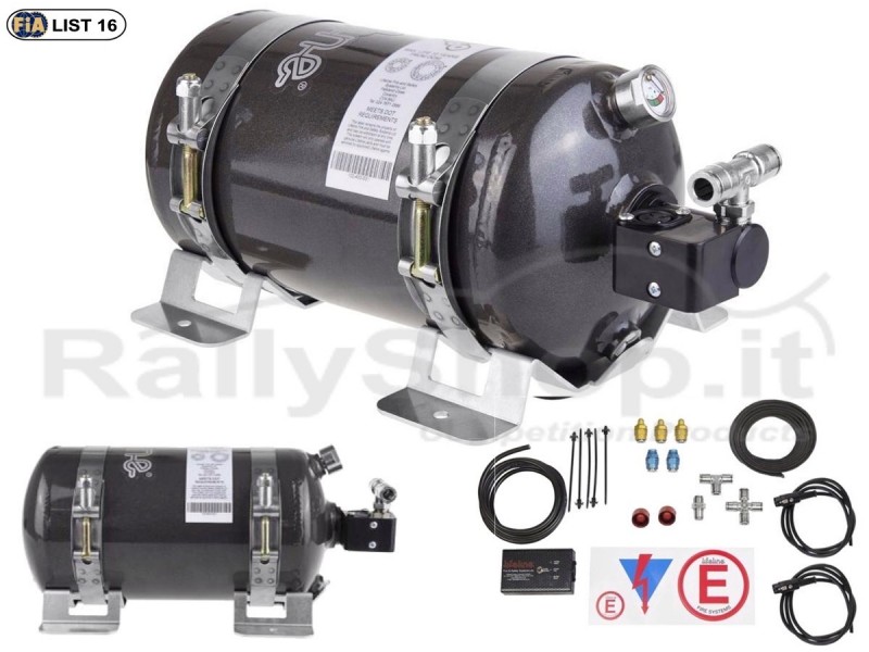 Impianto Estinzione Lifeline ZERO 360 3kg. (  FIA lista tecnica 16 )-106-001-008