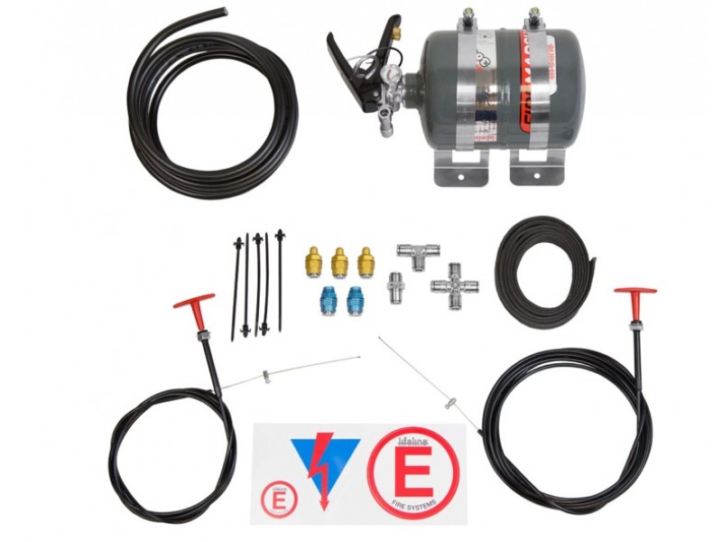 Impianto Estinzione Lifeline ZERO 360 meccanico ( 2,25kg. circuito )-106-001-004