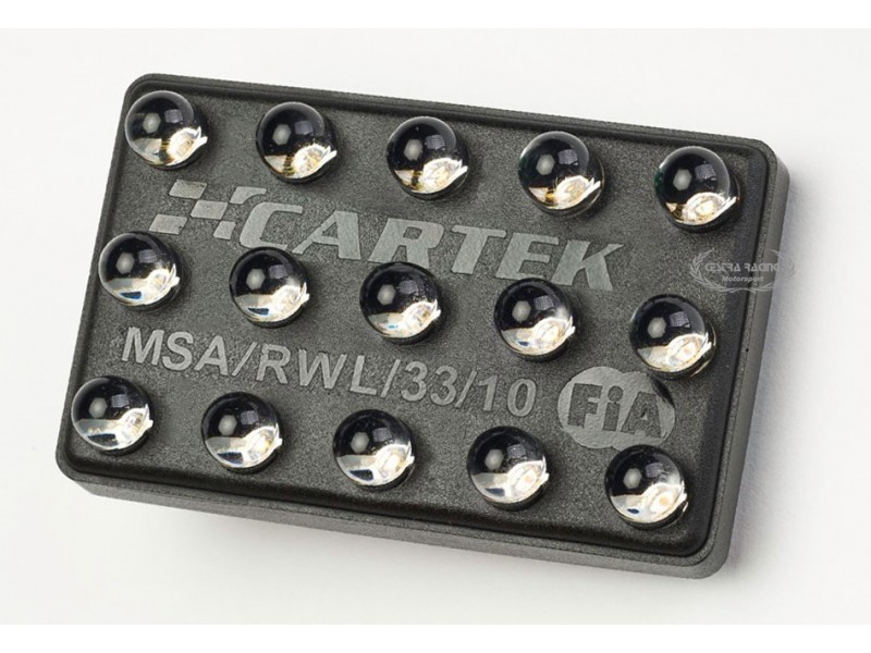 FARO PIOGGIA ORIZZONTALE A LED CARTEK