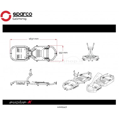 Sparco Evolve Kart PRO ( Junior)