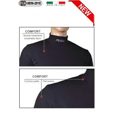 Maglia Sottotuta RSI - FIA 8856-2018 (nero)