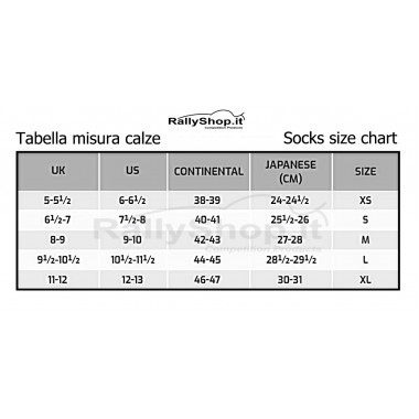 Calze Sparco RW-10 EVO