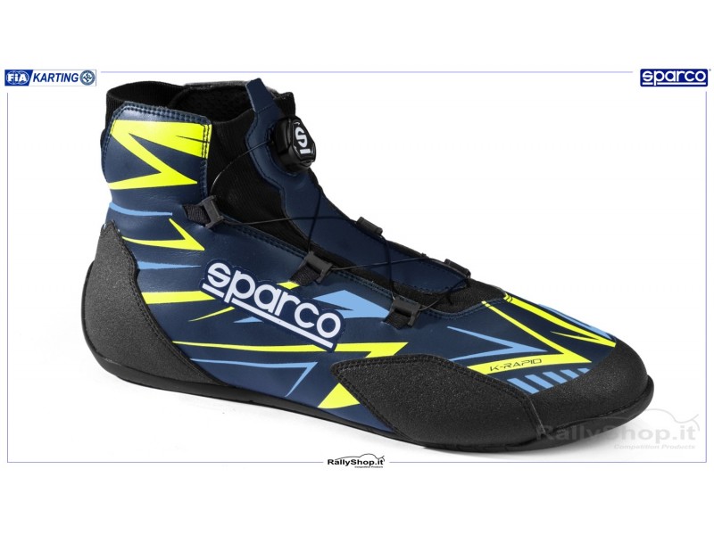 Scarpe Sparco K-RAPID ( Rotor version ) FIA8877-2022-BKB0002B0