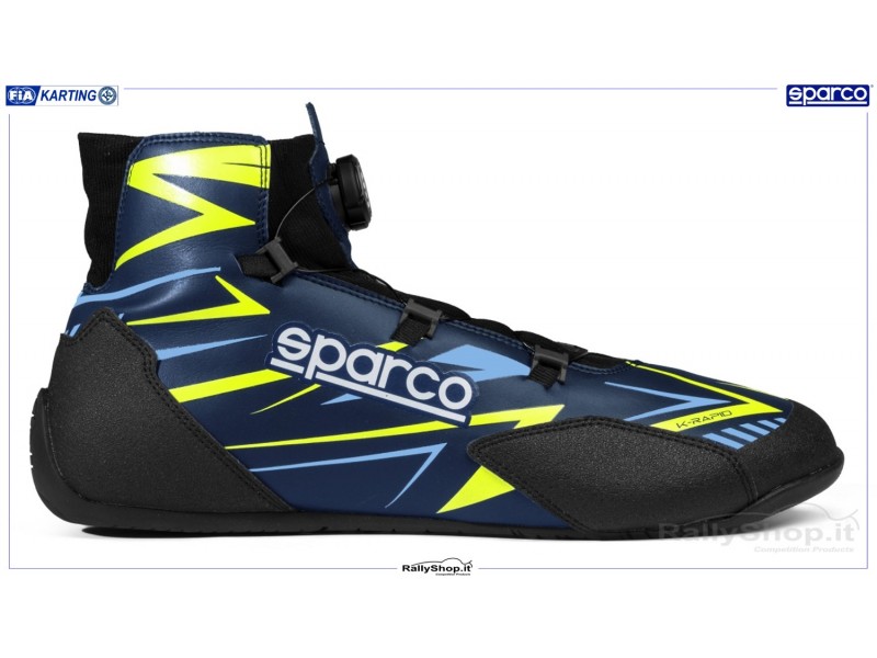 Scarpe Sparco K-RAPID ( Rotor version ) FIA8877-2022-BKB0002B0