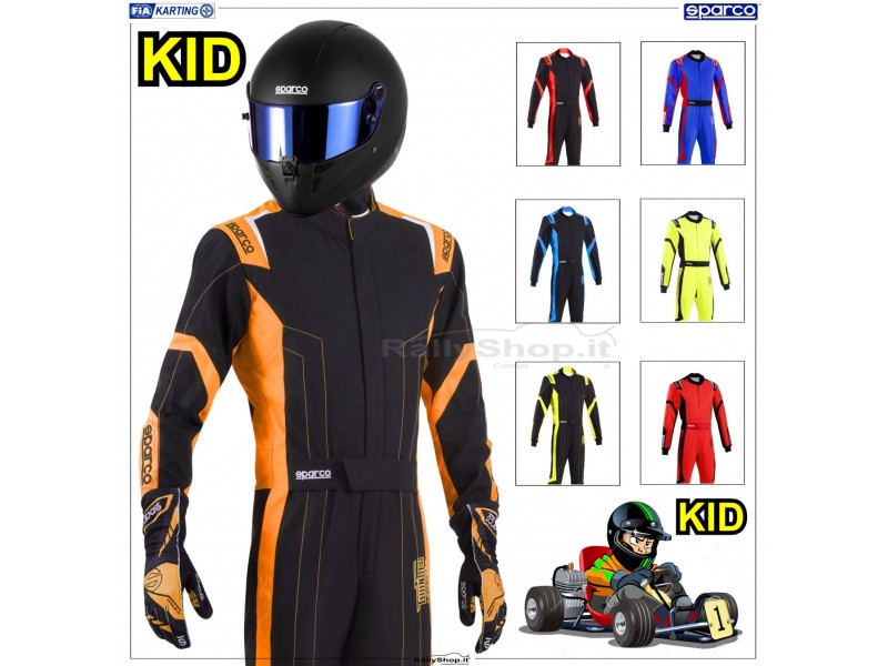 Tuta Sparco NEW THUNDER ADVANCED KID-BKS0010B0-KID