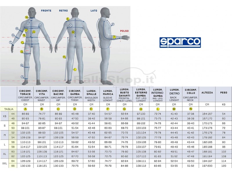 Tuta Sparco ROOKIE ( No CIK-FIA )