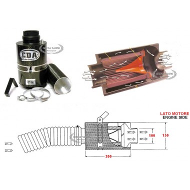 CDA 100-150 CARBON DYNAMIC (MOTORIZZAZIONI INFERIO