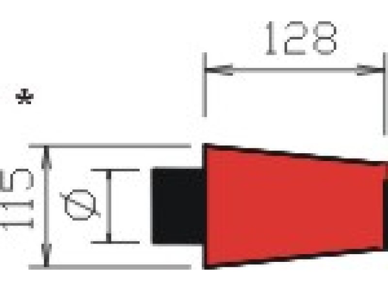 FILTRO ASPIRAZIONE DIRETTA: 50MM Ø ATTACCO / 0 °/ 115MM Ø BASE