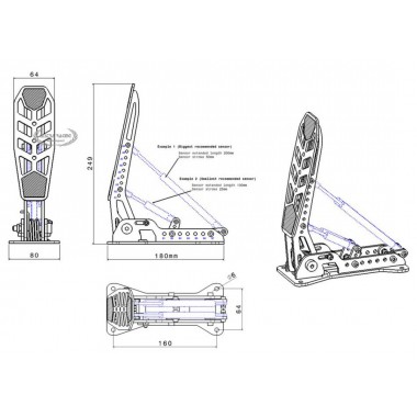 PEDALE PER ACCELLERATORE ELETTRONICO