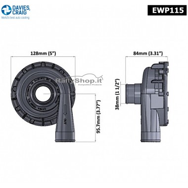 POMPA ACQUA ELETTRICA PLUS (115 LITRI/MINUTO) EWP8025