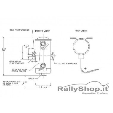 POMPA FACET BENDIX (0,5 BAR - 204 LT/H)