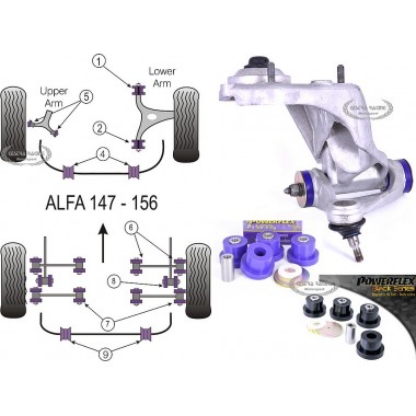 ALFA ROMEO 147 (00-10), 156 (97-07), GT (03-10) (K