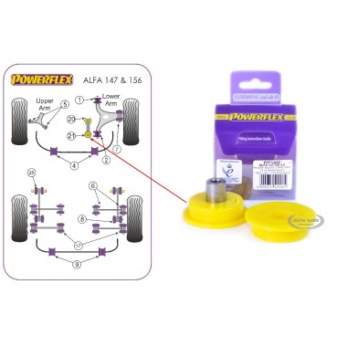 ALFA ROMEO 147 (00-10), 156 (97-07), GT (03-10) (KIT 1 PEZZO)