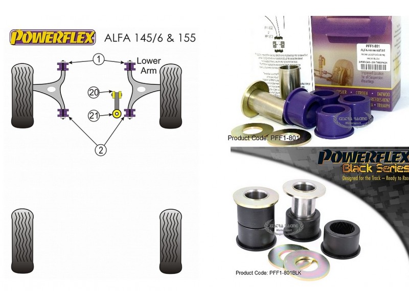 GTV & SPIDER 2.0 & V6, 916 (1995-2005) (KIT 2 PEZZI)