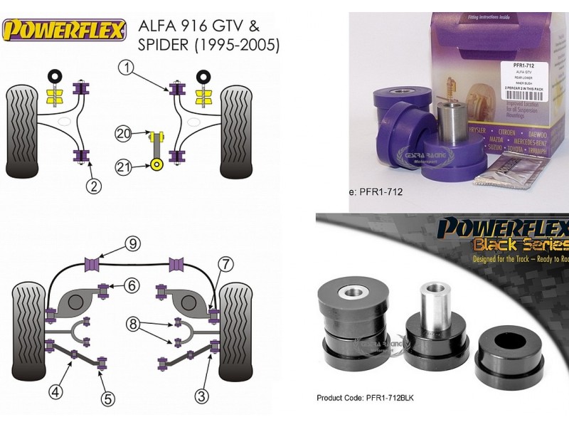 GTV & SPIDER 2.0 & V6, 916 (1995-2005) (KIT 2 PEZZI)