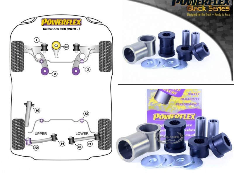 ALFA ROMEO GIULIETTA 940 2010> (Kit 2 Pezzi)