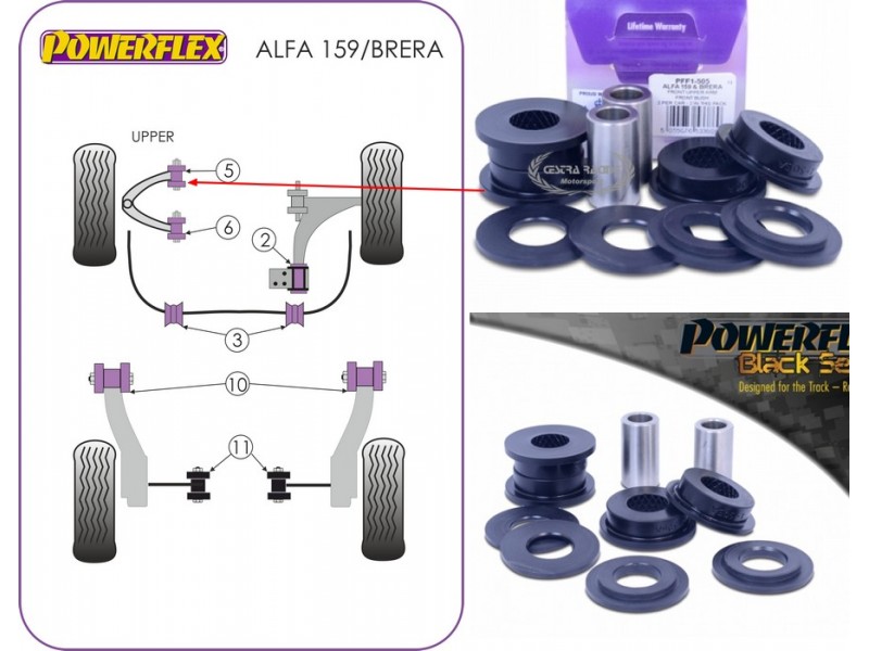 ALFA ROMEO - SPIDER (2005-2010) (KIT 2 PEZZI)