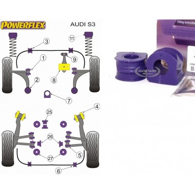 AUDI - S3 (8L) 4WD (99-03) (KIT 2 PEZZO)