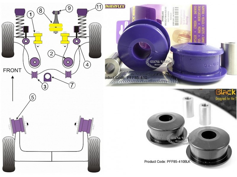 AUDI - A3 MK1 TYPE 8L 2WD (1996-2003) (KIT 2 PEZZI)