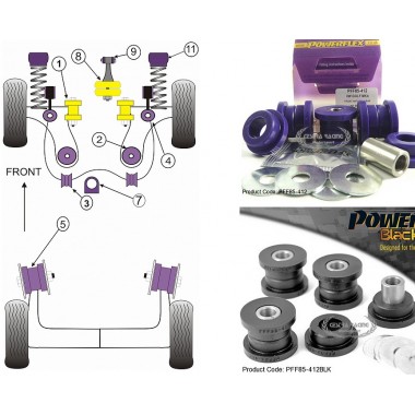 AUDI - A3 MK1 TYP 8L 2WD (1996-2003) (KIT 2 PEZZI)