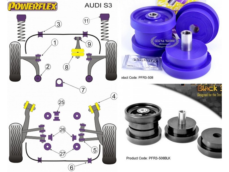 AUDI - S3 (8L) 4WD (99-03) (KIT 2 PEZZO)