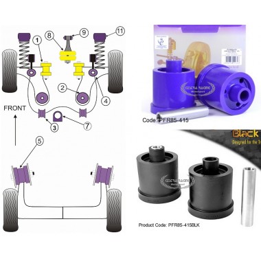 AUDI - A3 MK1 TYP 8L 2WD (1996-2003) (KIT 2 PEZZI)