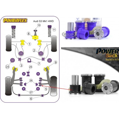 AUDI - S3 (8L) 4WD (99-03) (KIT 4 PEZZI)