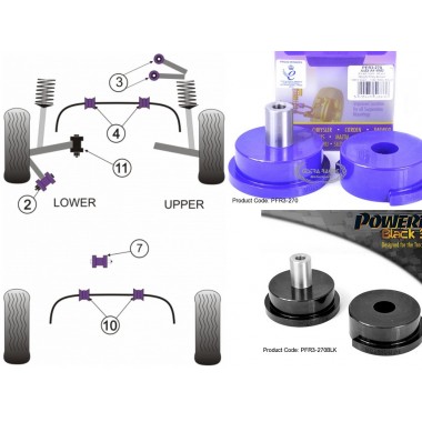 AUDI - A4 (SOLO 4WD) / S4 (B6) 2001 - 2005 (KIT 1 