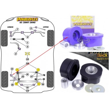 AUDI - A5 / S5 / RS5 (8T-8F-B8) 07>16 (KIT 2 PE