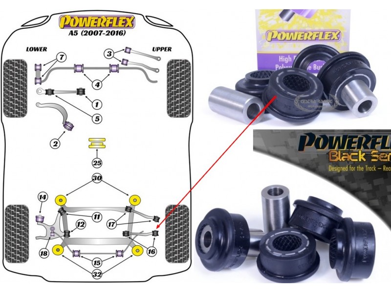 AUDI - A5 / S5 / RS5 (8T-8F-B8) 07>16 (KIT 2 PEZZI)